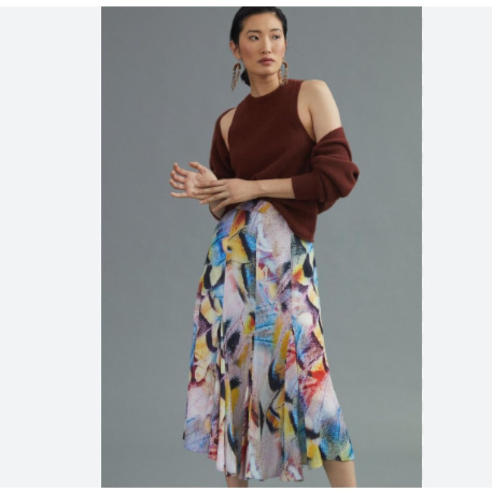 A-Line Midi Skirt NWT